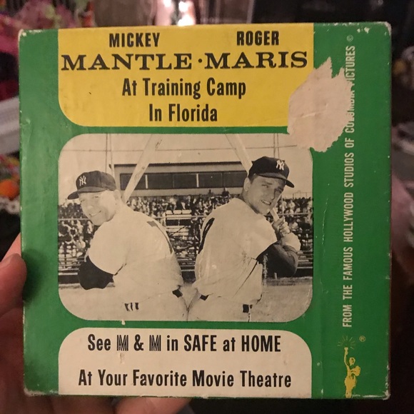 Other - Rare 1962 Mickey mantle 8 mm film